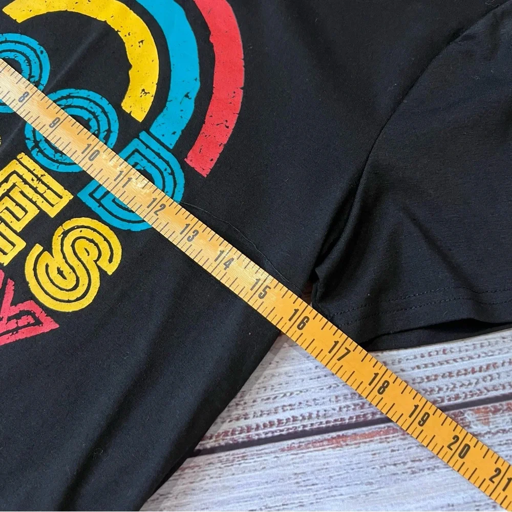 Black Good Vibes TShirt - Picture 3 of 5